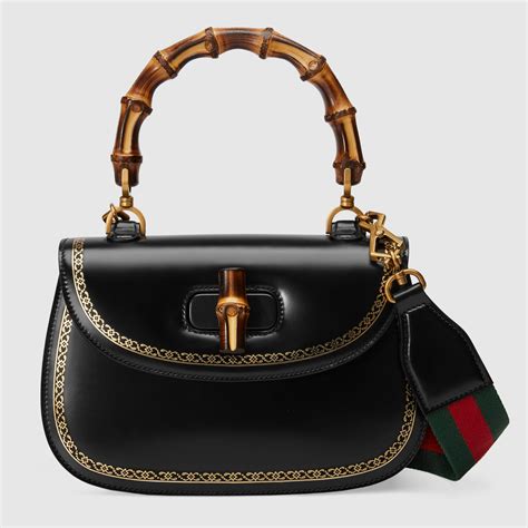 gucci purse with bamboo handle